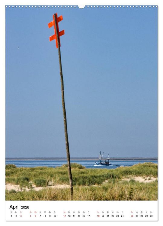 Produktbild: Dein Langeoog - Der besondere Blick (hochwertiger Premium Wandkalender 2026 DIN A2 hoch), Kunstdruck in Hochglanz