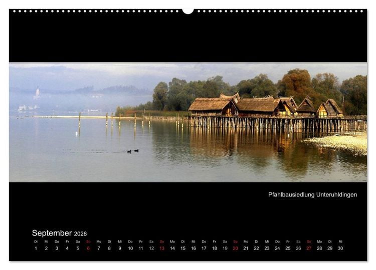 Produktbild: Panoramen vom Bodensee (Wandkalender 2026 DIN A2 quer), CALVENDO Monatskalender