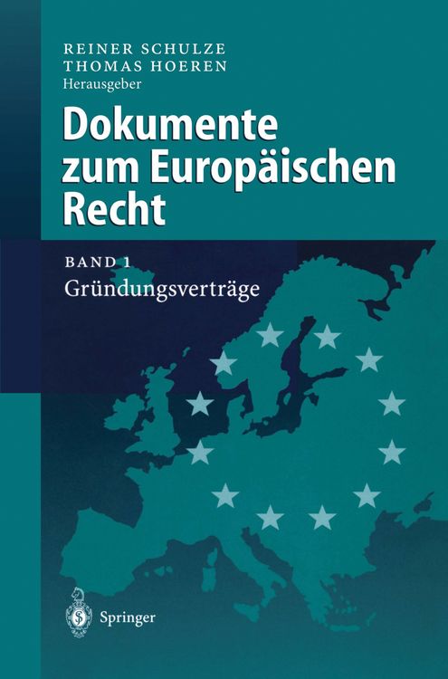 Produktbild: Dokumente zum Europ&auml;ischen Recht