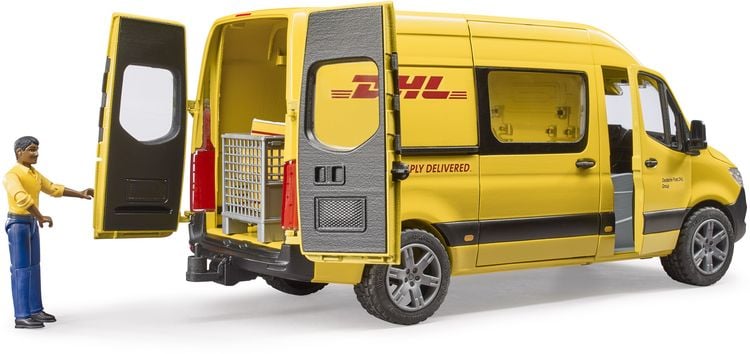 Produktbild: bruder 02671 MB Sprinter DHL mit Fahrer und Zubeh&ouml;r