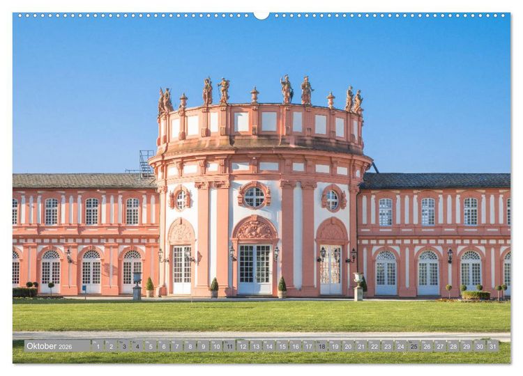 Produktbild: Das beste Hessen (hochwertiger Premium Wandkalender 2026 DIN A2 quer), Kunstdruck in Hochglanz