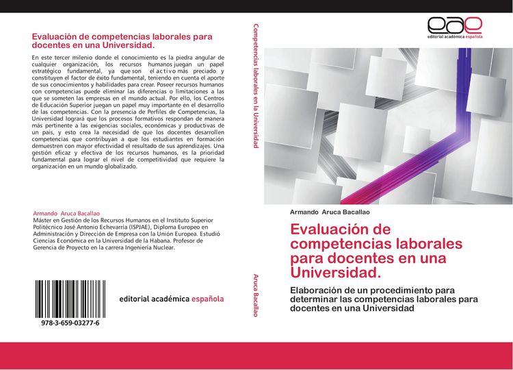 Produktbild: Evaluaci&oacute;n de competencias laborales para docentes en una Universidad.