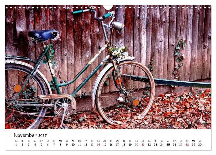 Produktbild: Velomantisch - Radimpressionen (Wandkalender 2027 DIN A3 quer), CALVENDO Monatskalender