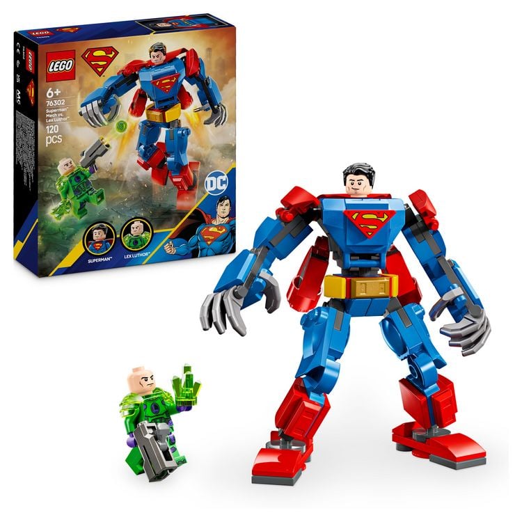 Bild vom Artikel LEGO DC Superman Mech vs. Lex Luthor - Superhelden Spielzeug 76302 vom Autor 