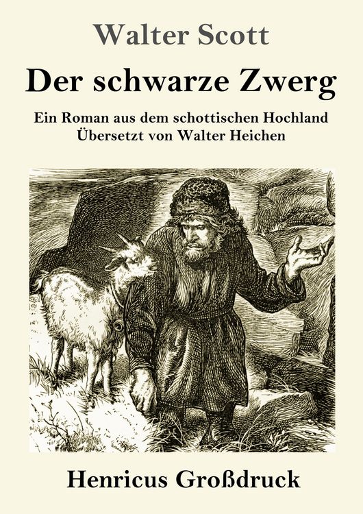 Produktbild: Der schwarze Zwerg (Gro&szlig;druck)