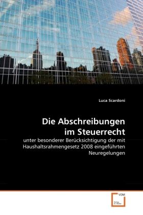 Produktbild: Scardoni, L: Abschreibungen im Steuerrecht