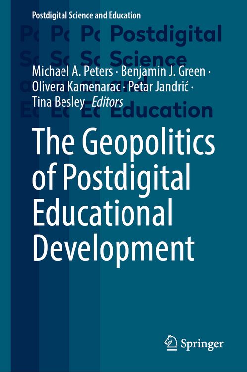 Produktbild: The Geopolitics of Postdigital Educational Development