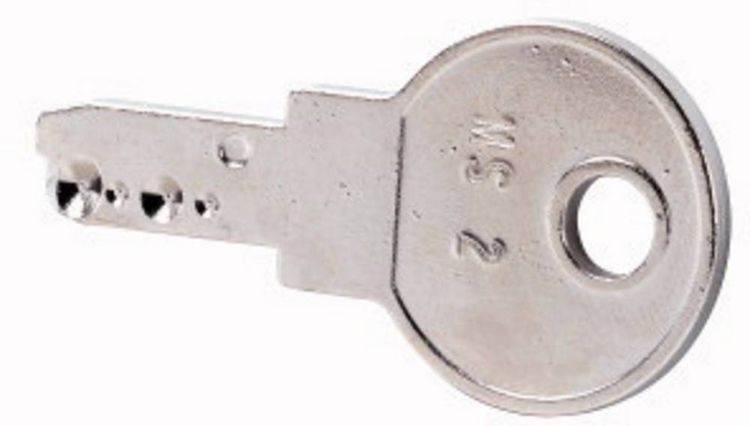 Produktbild: Eaton M22-ES-MS2 111764 Schl&uuml;ssel Silber 1St.