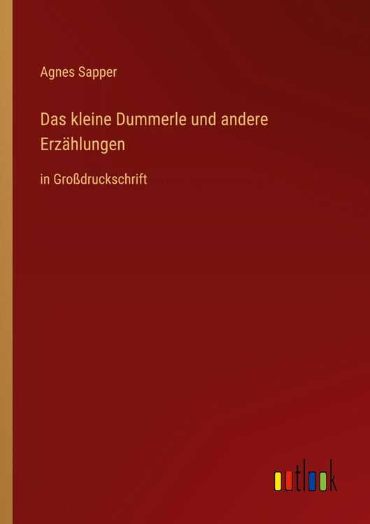 Produktbild: Das kleine Dummerle und andere Erz&auml;hlungen