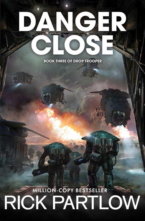 Produktbild: Danger Close (Drop Trooper, Book 3)