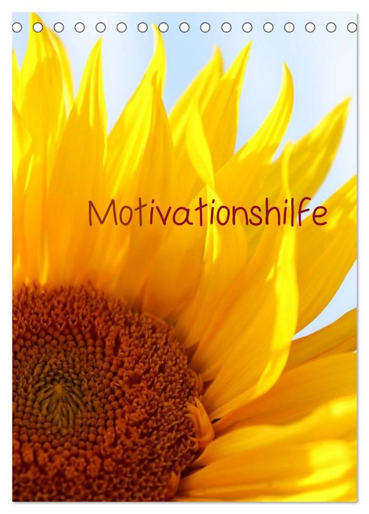 Produktbild: Motivationshilfe (Tischkalender 2026 DIN A5 hoch), CALVENDO Monatskalender