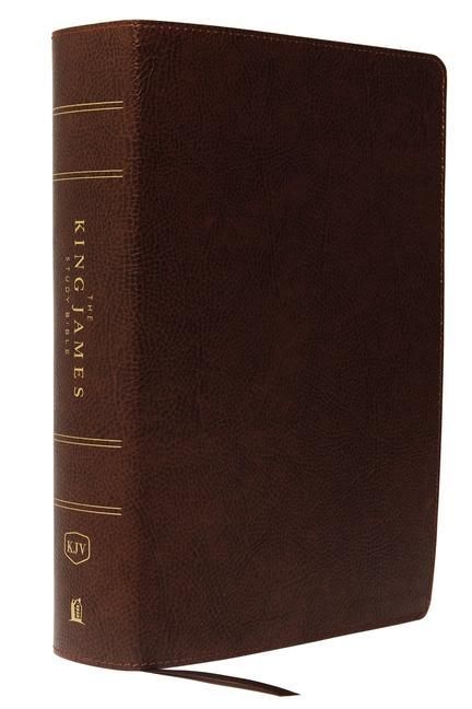 Produktbild: The King James Study Bible, Bonded Leather, Brown, Indexed, Full-Color Edition