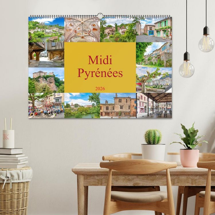 Produktbild: Midi-Pyr&eacute;n&eacute;es (Wandkalender 2026 DIN A2 quer), CALVENDO Monatskalender