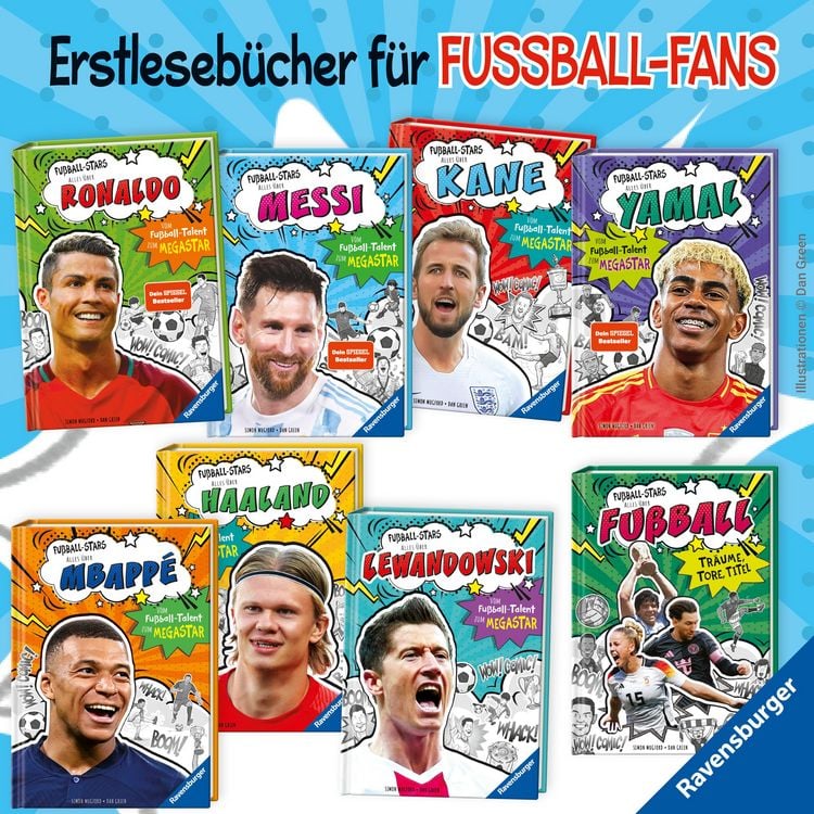 Produktbild: Fu&szlig;ball-Stars - Alles &uuml;ber Messi. Vom Fu&szlig;ball-Talent zum Megastar