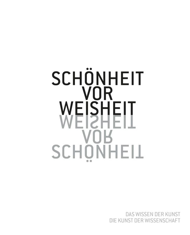 Produktbild: Sch&ouml;nheit vor Weisheit