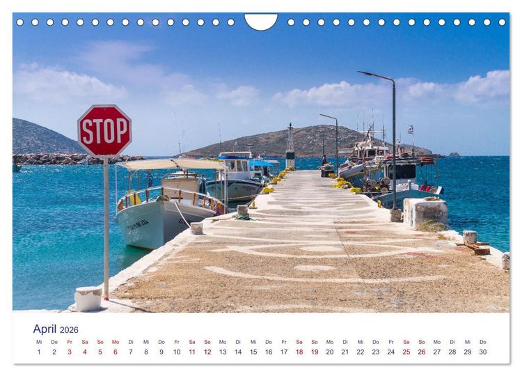 Produktbild: Astypalaia (Wandkalender 2026 DIN A4 quer), CALVENDO Monatskalender