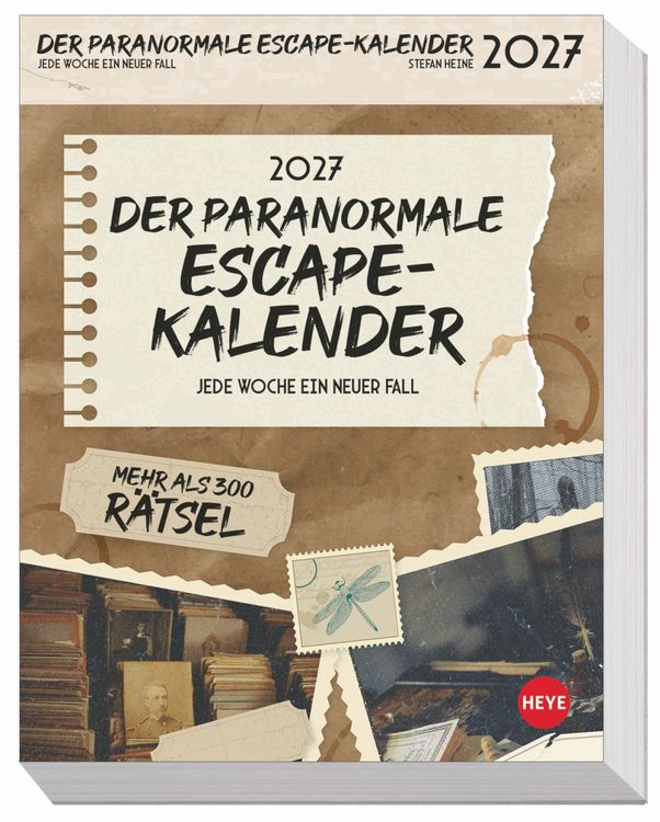 Produktbild: Stefan Heine Der paranormale Escape-Kalender 2027