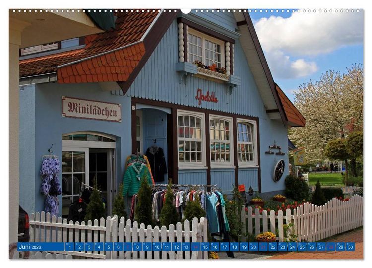 Produktbild: Boltenhagen &ndash; Sonne, Sand und Ferien an der Ostsee (hochwertiger Premium Wandkalender 2026 DIN A2 quer), Kunstdruck in Hochglanz