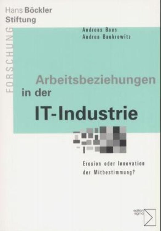 Bild vom Artikel Arbeitsbeziehungen in der IT-Industrie vom Autor Andreas Boes