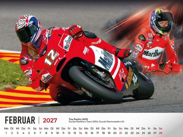 Produktbild: The Best of Ducati im Rennsport Kalender 2027