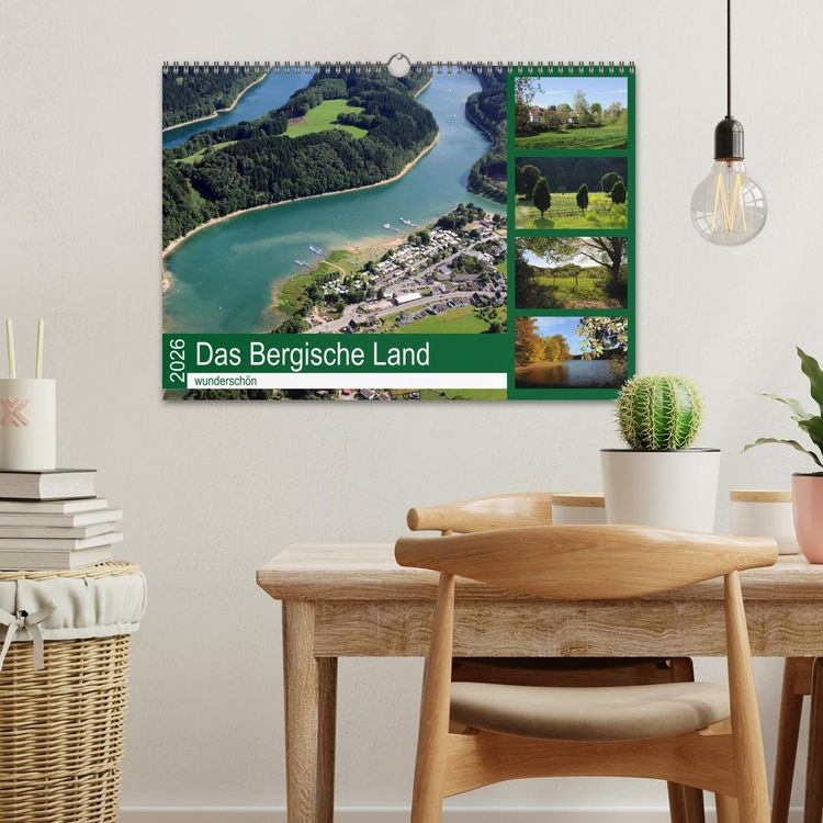 Produktbild: Das Bergische Land - wundersch&ouml;n (Wandkalender 2026 DIN A3 quer), CALVENDO Monatskalender