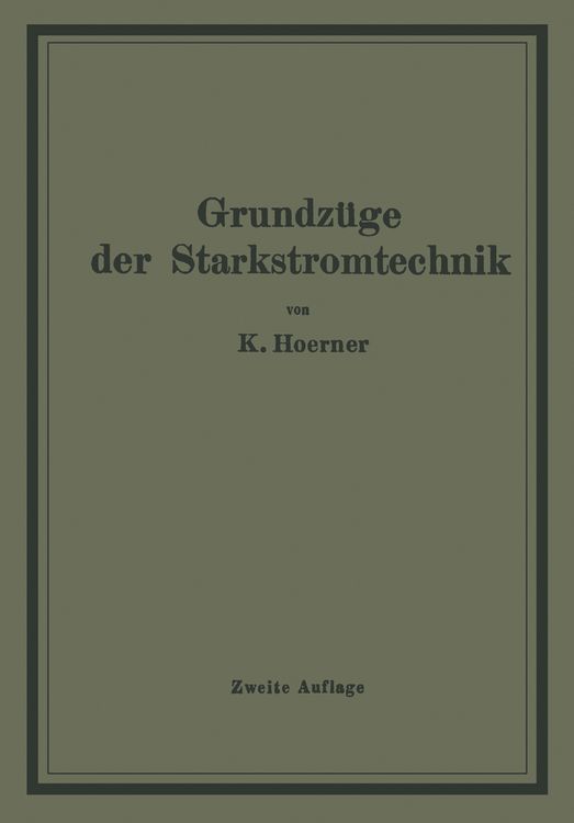 Produktbild: Grundz&uuml;ge der Starkstromtechnik