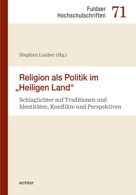 Produktbild: Religion als Politik im "Heiligen Land"