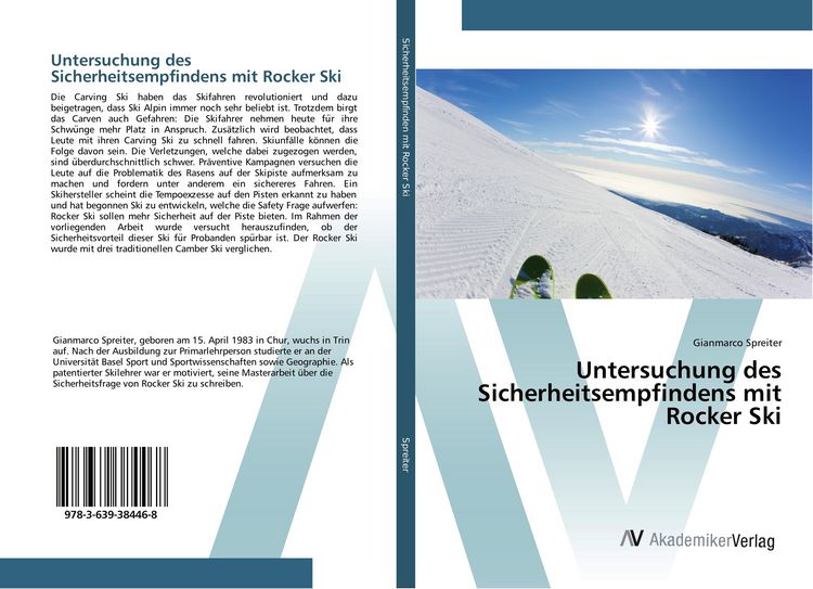 Produktbild: Untersuchung des Sicherheitsempfindens mit Rocker Ski