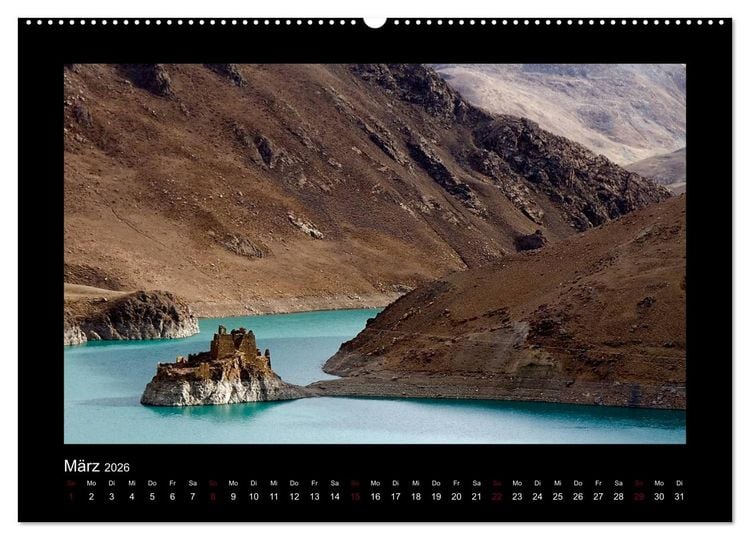 Produktbild: Tibet (hochwertiger Premium Wandkalender 2026 DIN A2 quer), Kunstdruck in Hochglanz