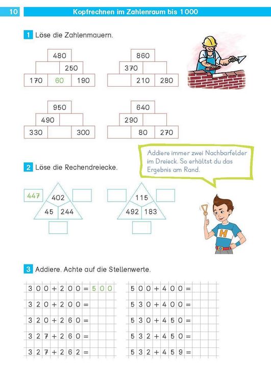 Produktbild: Die Mathe-Helden: Kopfrechnen 4. Klasse