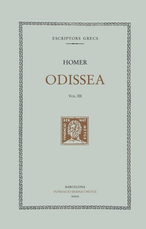 Produktbild: Odissea, vol. III (cants XIII-XVIII)