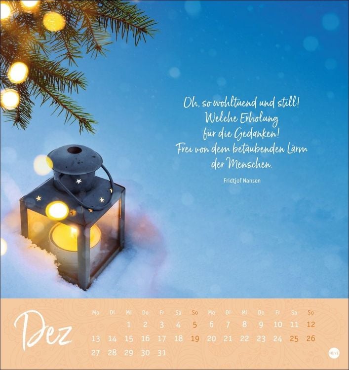 Produktbild: Stille Momente Postkartenkalender 2027