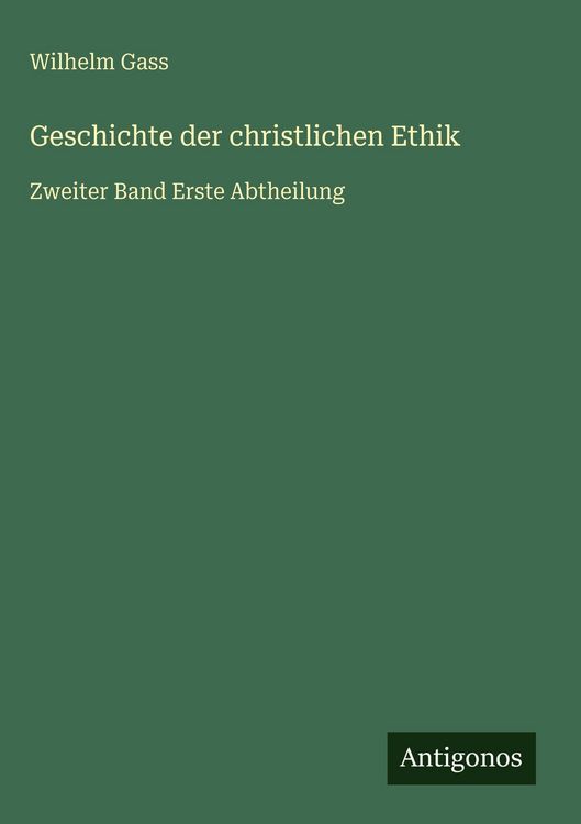 Produktbild: Geschichte der christlichen Ethik