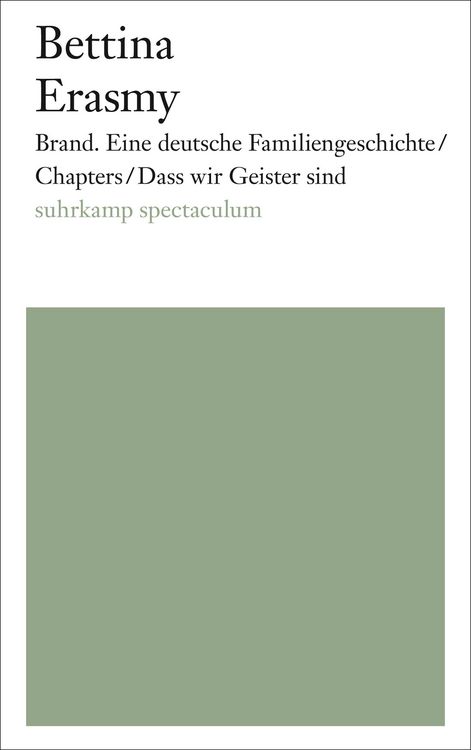 Produktbild: Brand. Eine deutsche Familiengeschichte/Chapters/Dass wir Geister sind