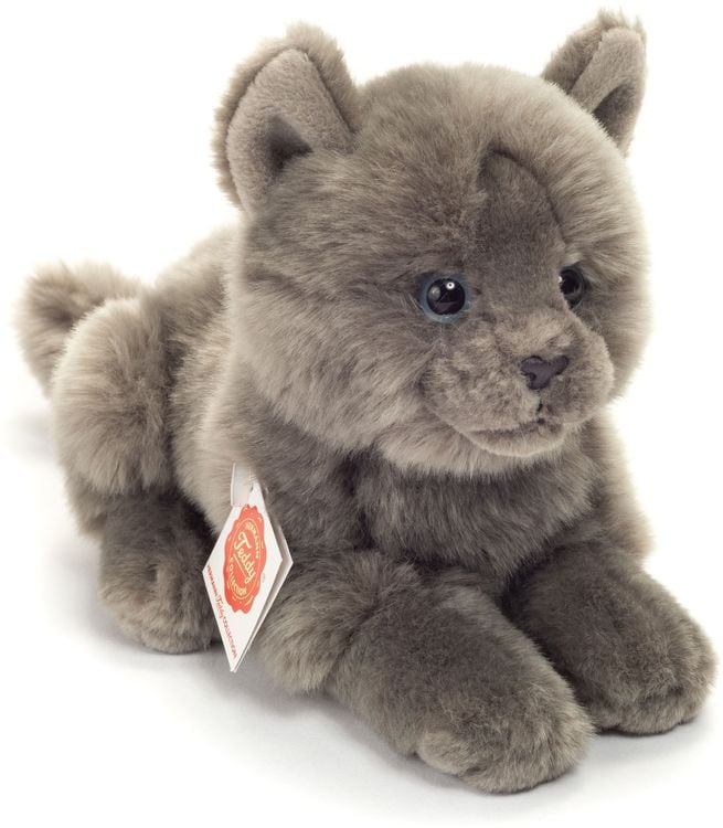 Bild vom Artikel Teddy-Hermann - Kartäuser Katze liegend 20 cm vom Autor 