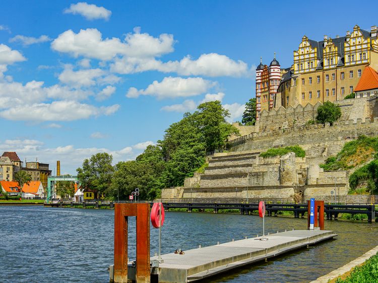 Produktbild: CALVENDO Puzzle Schloss Bernburg | 1000 Teile Lege-Gr&ouml;&szlig;e 64x48cm Foto-Puzzle f&uuml;r gl&uuml;ckliche Stunden