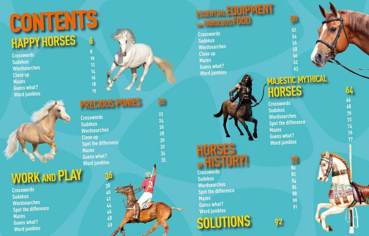 Produktbild: Ngk Puzzle Bk Horses & Ponies