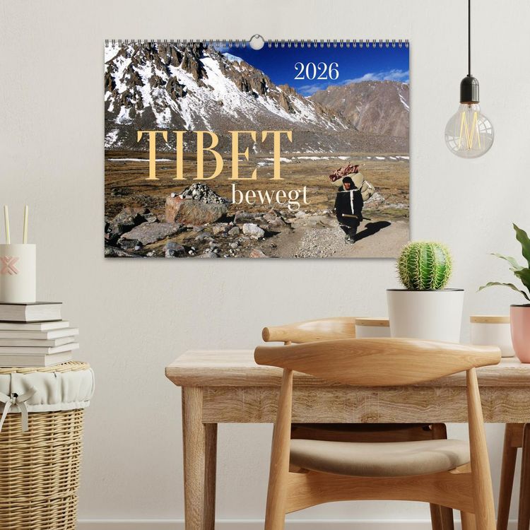 Produktbild: Tibet bewegt (Wandkalender 2026 DIN A3 quer), CALVENDO Monatskalender