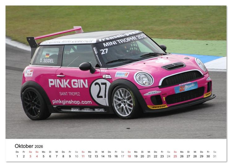Produktbild: John Cooper Motorsport (hochwertiger Premium Wandkalender 2026 DIN A2 quer), Kunstdruck in Hochglanz
