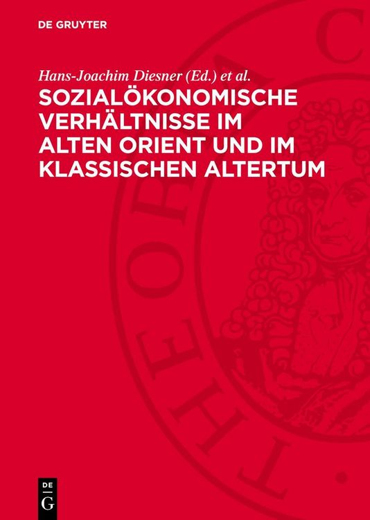 Produktbild: Sozial&ouml;konomische Verh&auml;ltnisse im Alten Orient und im klassischen Altertum