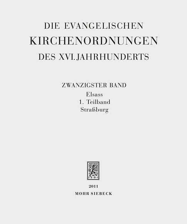 Produktbild: Die evangelischen Kirchenordnungen des XVI. Jahrhunderts