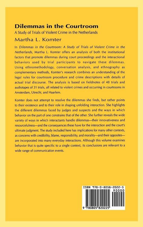 Produktbild: Dilemmas in the Courtroom