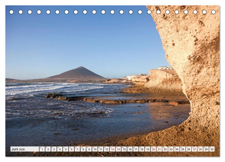 Produktbild: Die Traumstr&auml;nde der Kanaren. (Tischkalender 2026 DIN A5 quer), CALVENDO Monatskalender