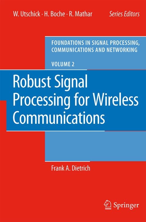 Produktbild: Robust Signal Processing for Wireless Communications