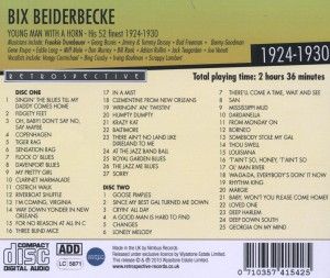 Produktbild: Bix Beiderbecke-His 52 Finest