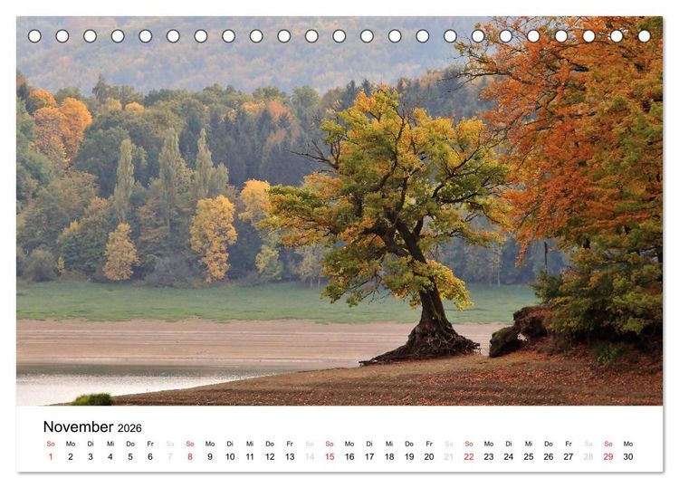 Produktbild: Mein Edersee 2026 (Tischkalender 2026 DIN A5 quer), CALVENDO Monatskalender