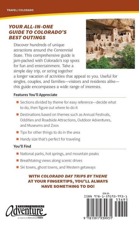 Produktbild: Colorado Day Trips by Theme
