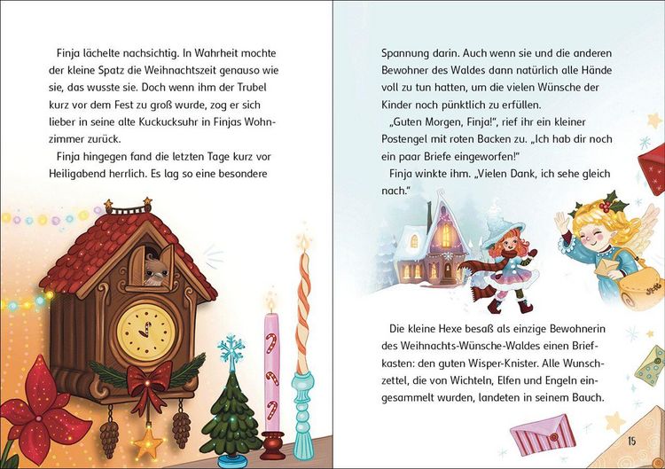 Produktbild: Die kleine Weihnachtshexe (Band 1) - Willkommen im Weihnachts-W&uuml;nsche-Wald