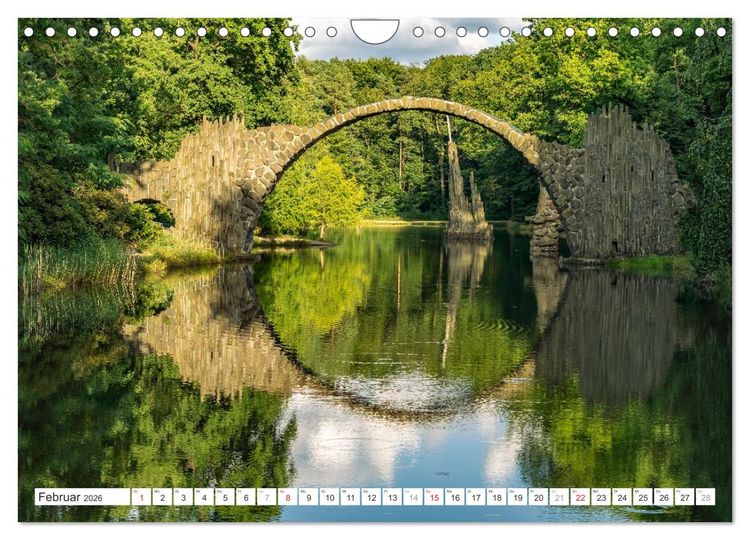 Produktbild: Die deutschen Bundesl&auml;nder - Sachsen (Wandkalender 2026 DIN A4 quer), CALVENDO Monatskalender
