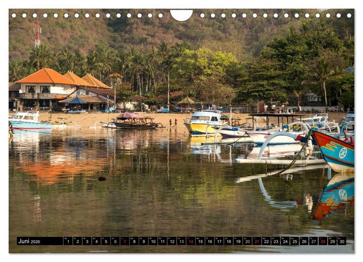 Produktbild: Bali - Indonesien (Wandkalender 2026 DIN A4 quer), CALVENDO Monatskalender